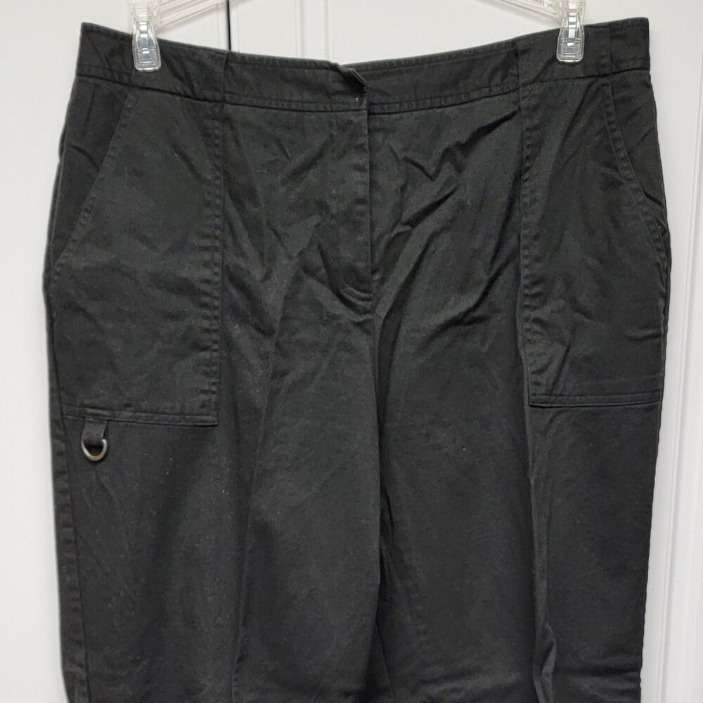 Black Josephine Chaus Sport Pants Gently Worn Size 16